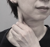 「胸鎖乳突筋」つかんで圧迫