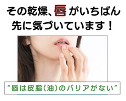 美表情塾　唇の乾燥　